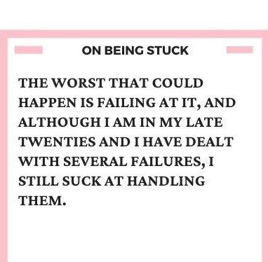 On Being Stuck